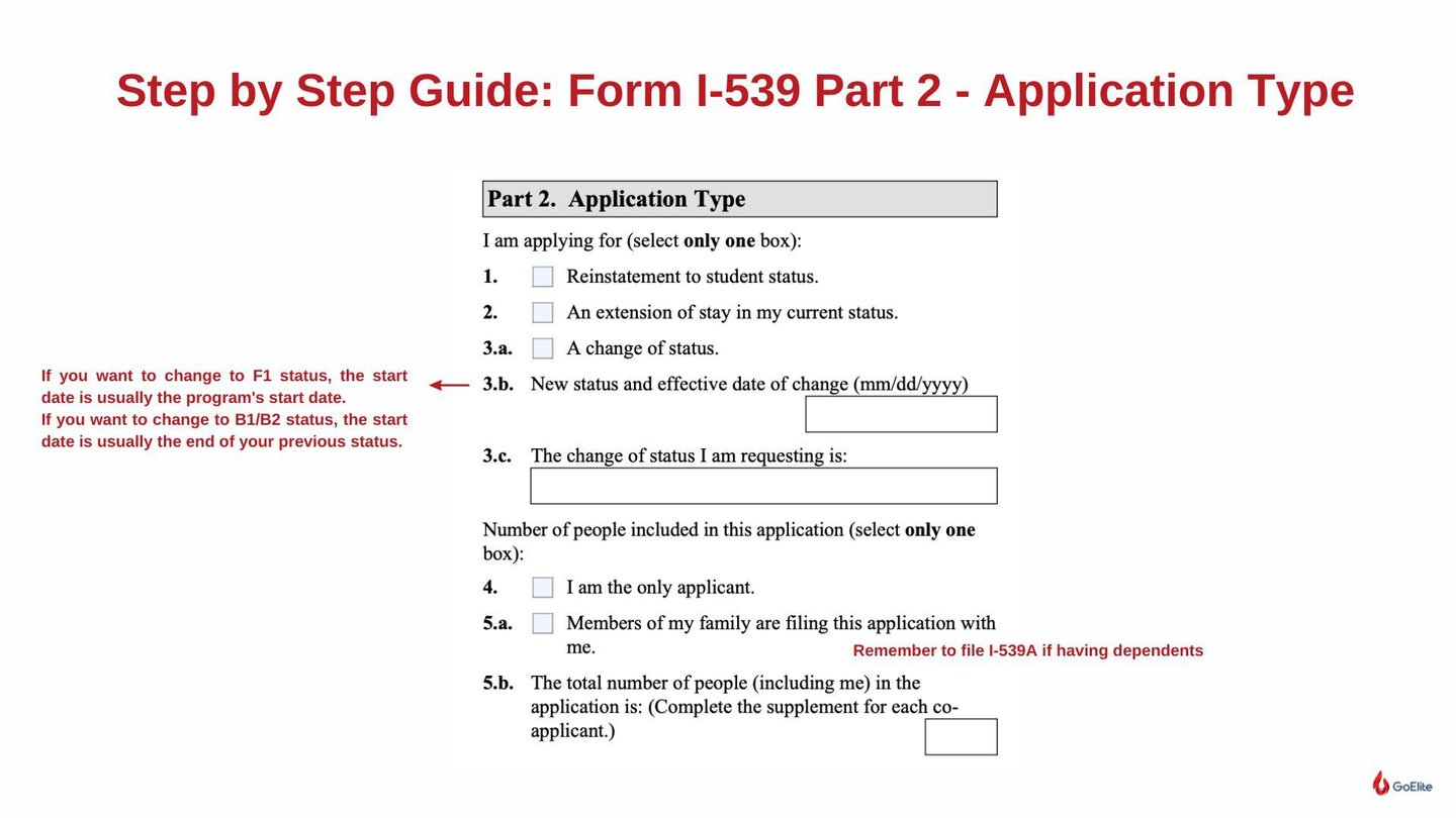 Understanding Form I-539 | Change of Status Guide | USCIS