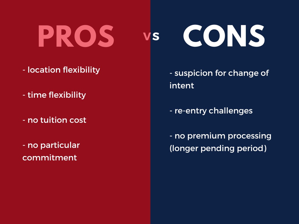 H1B to b2 pros and cons